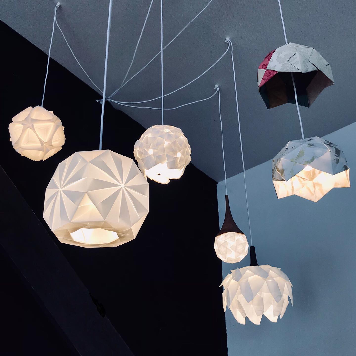 Kometen Pendant Lamp by Holstein Folds