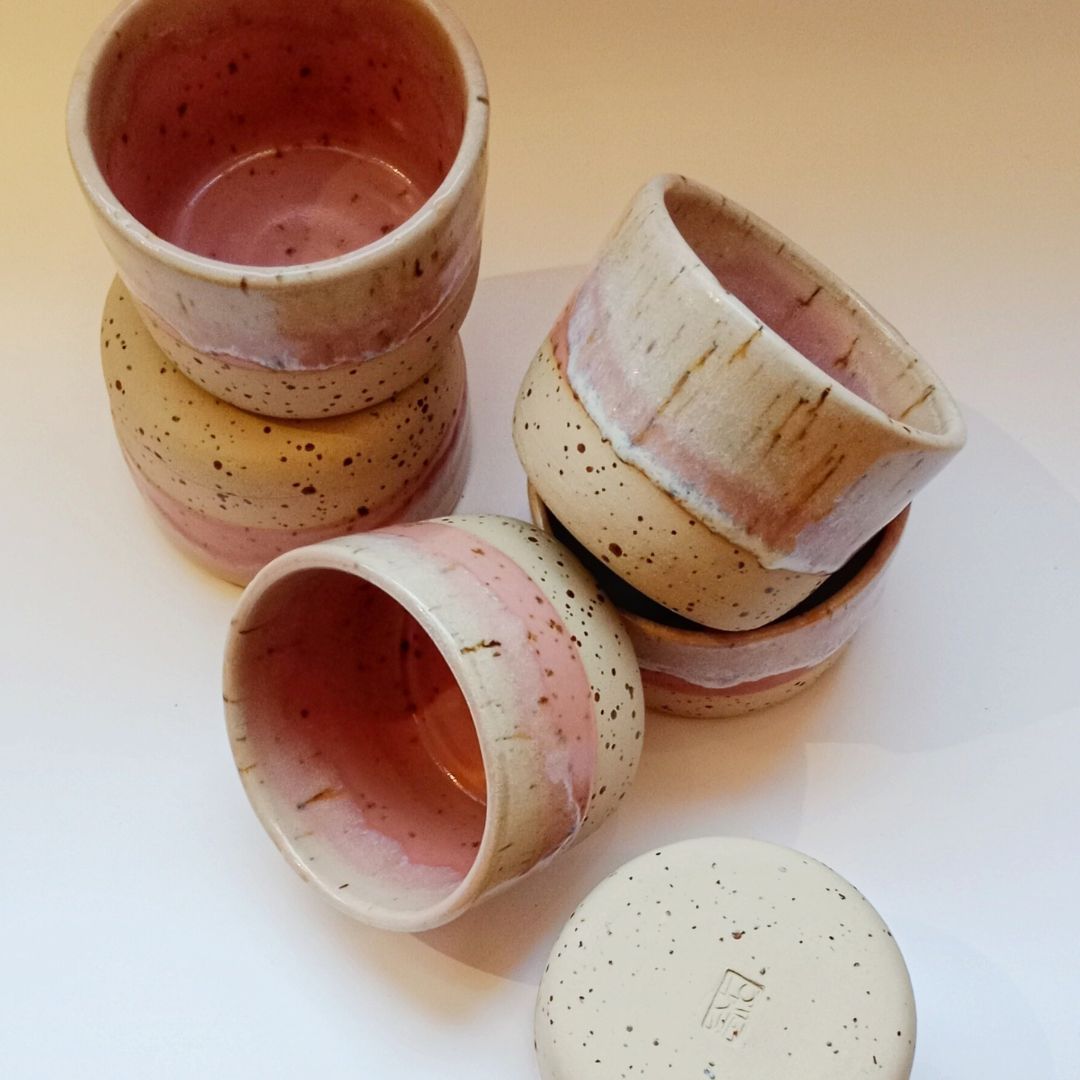 Blossom Blush Stoneware Cup