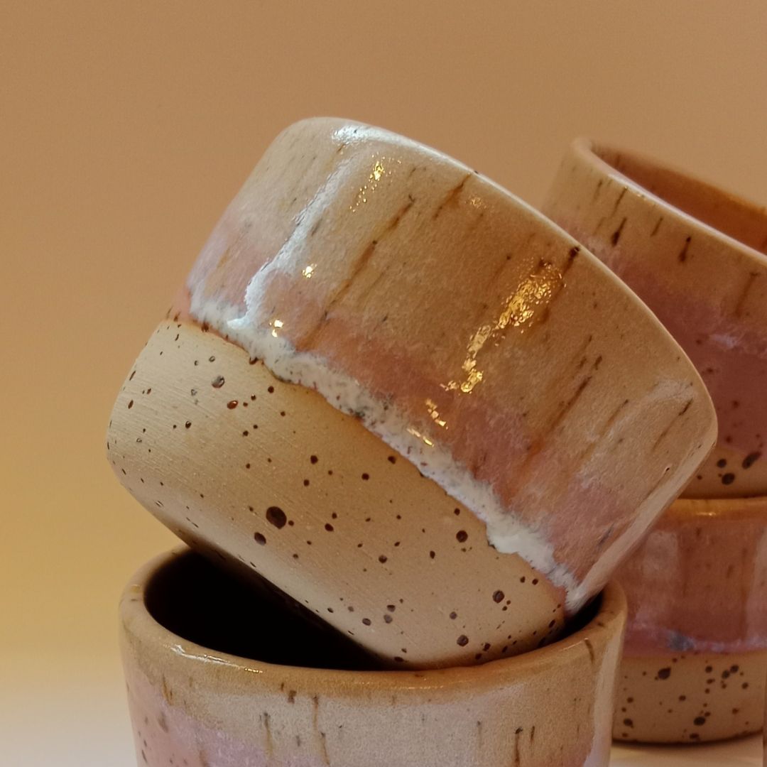 Blossom Blush Stoneware Cup