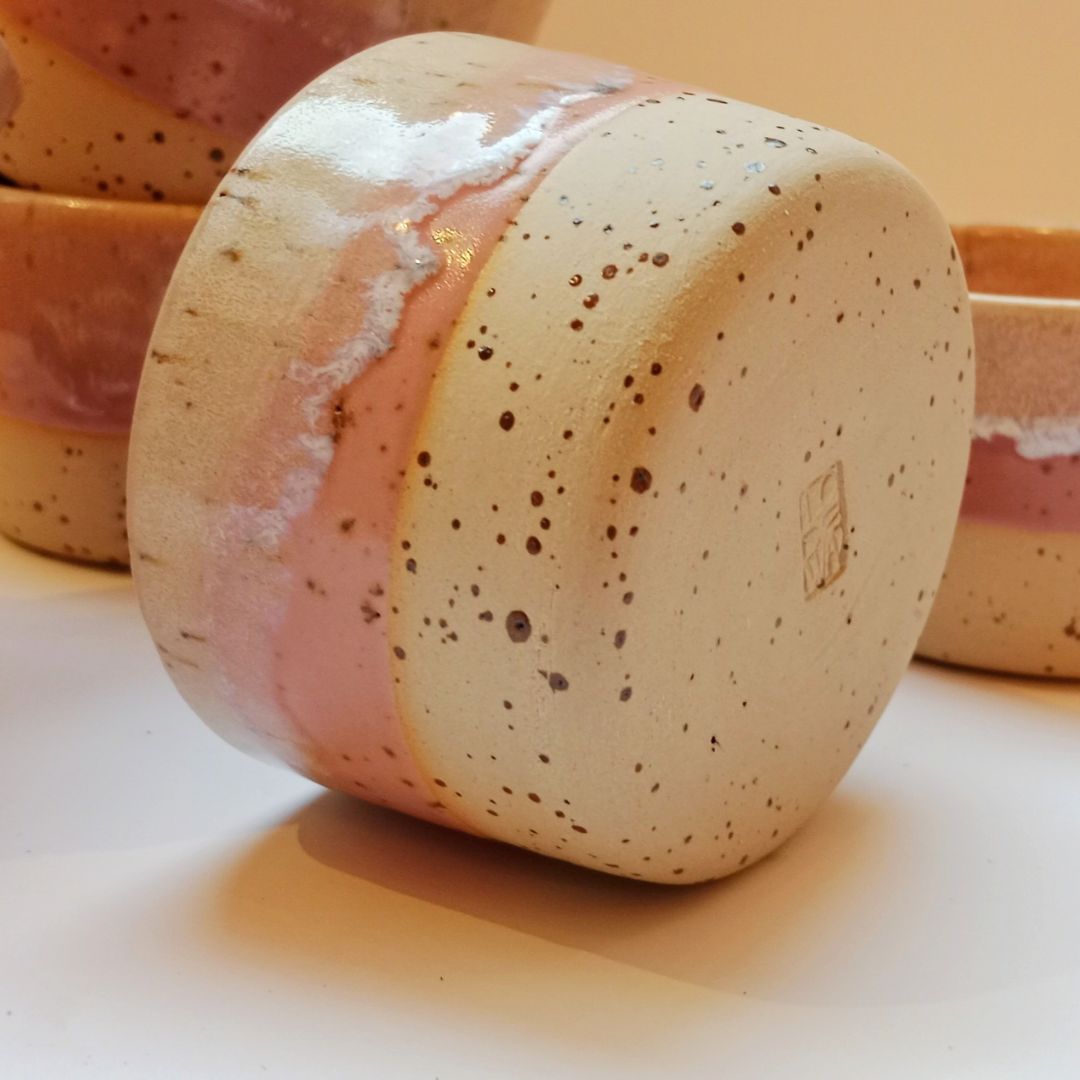 Blossom Blush Stoneware Cup