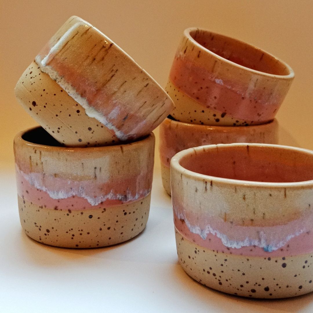 Blossom Blush Stoneware Cup