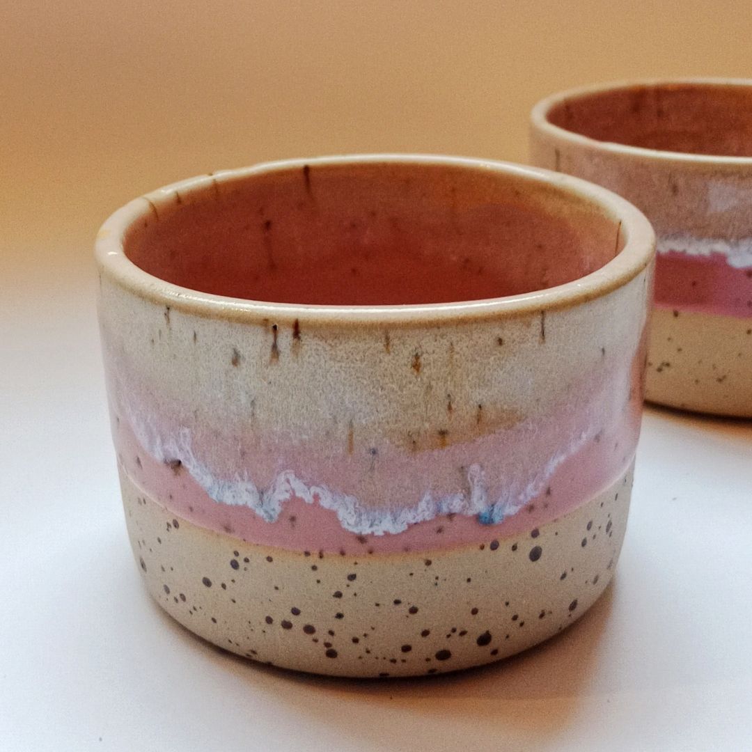 Blossom Blush Stoneware Cup