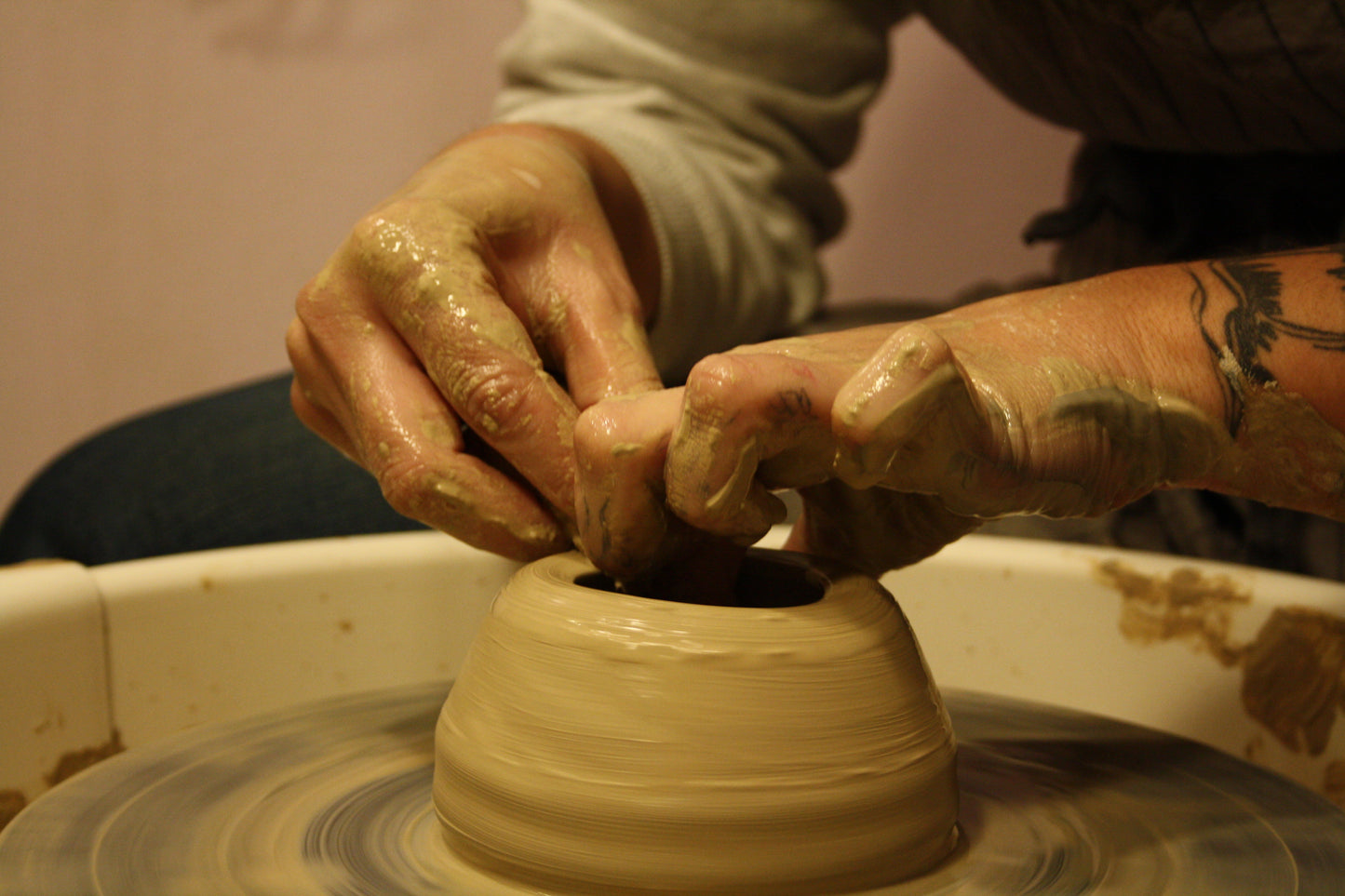 Introduction to Wheel Throwing — Duo Session
