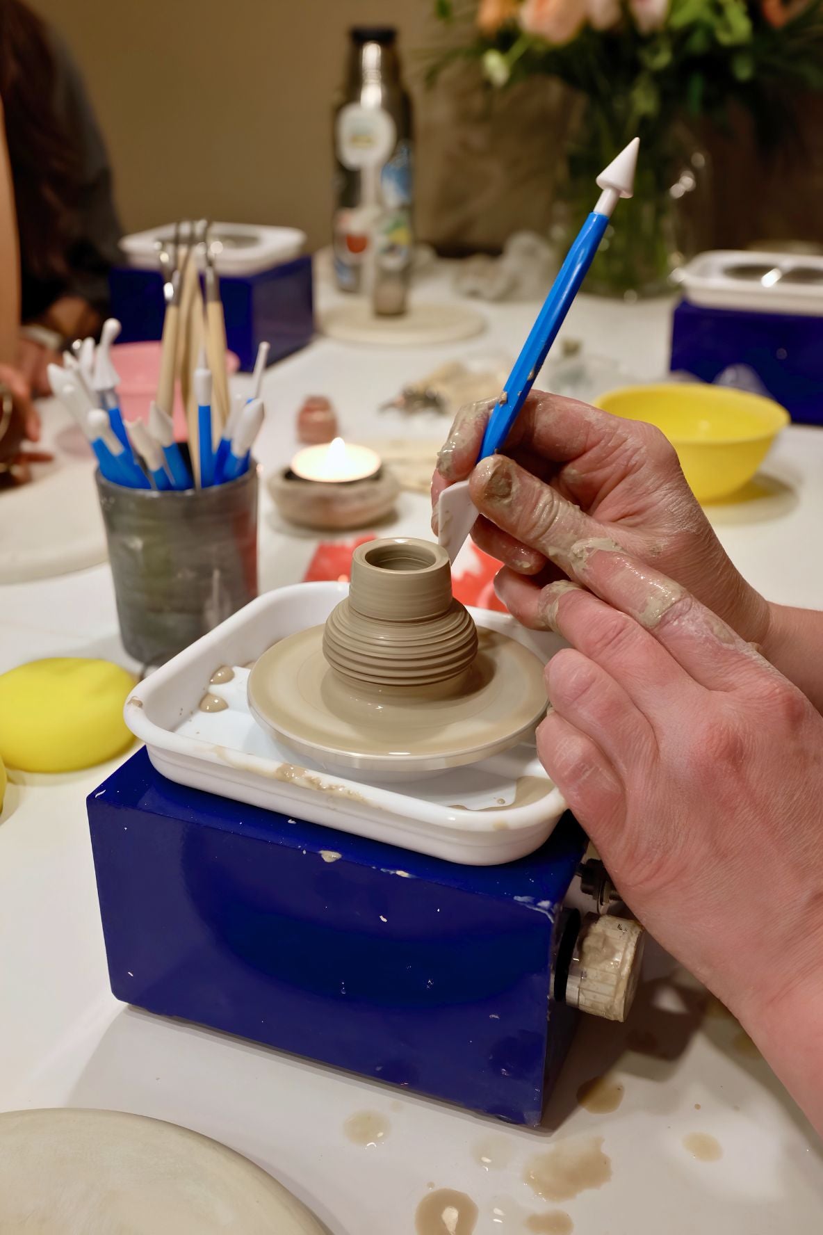 Tiny Ceramics on Mini Wheels