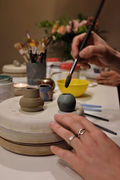 Tiny Ceramics on Mini Wheels